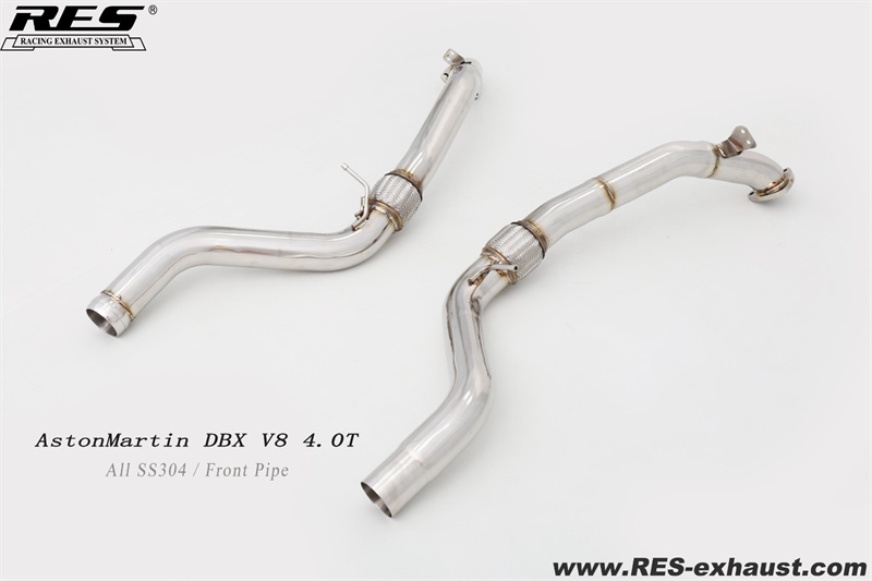 Aston Martin DBX V8 4.0T All SS304 Front Pipe