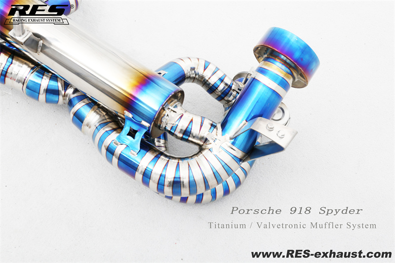 Porsche 918 Spyder Titanium / Valvetronic Muffler System