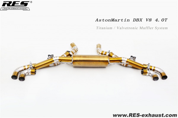 AstonMartin DBX/707 Titanium / Valvetronic Muffler System