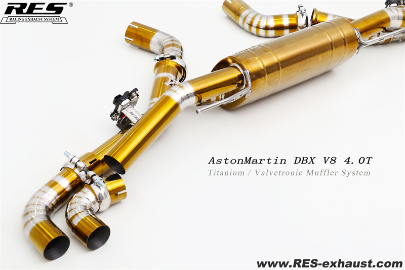 AstonMartin DBX/707 Titanium / Valvetronic Muffler System