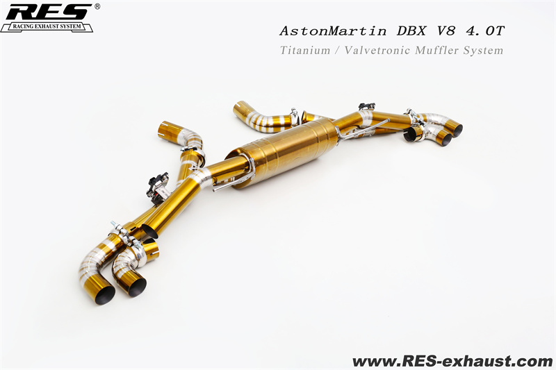 AstonMartin DBX/707 Titanium / Valvetronic Muffler System