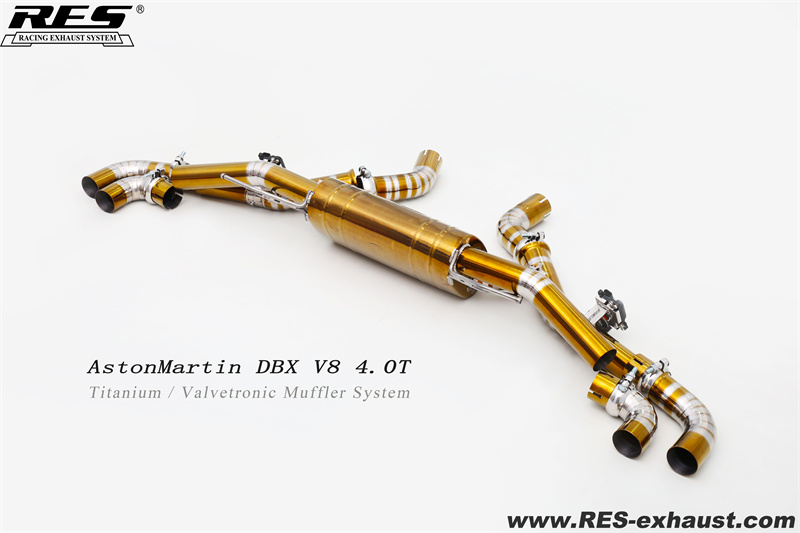 AstonMartin DBX/707 Titanium / Valvetronic Muffler System