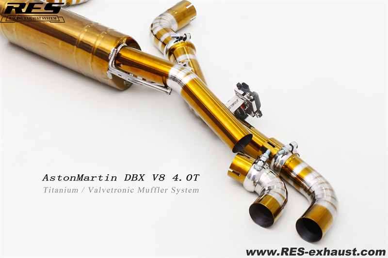 AstonMartin DBX/707 Titanium / Valvetronic Muffler System