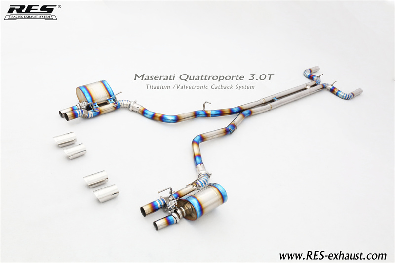 Maserati Quattroporte Titanium /Valvetronic Catback System