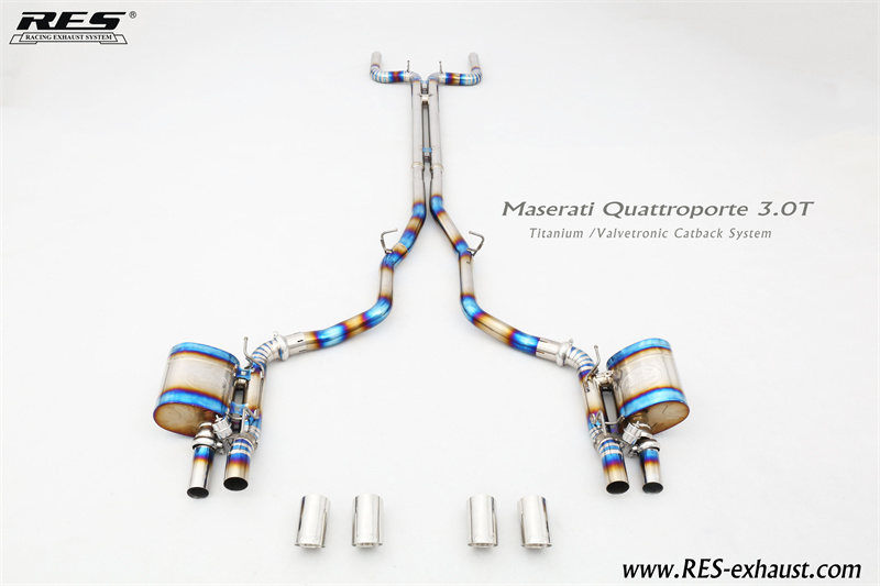 Maserati Quattroporte Titanium /Valvetronic Catback System