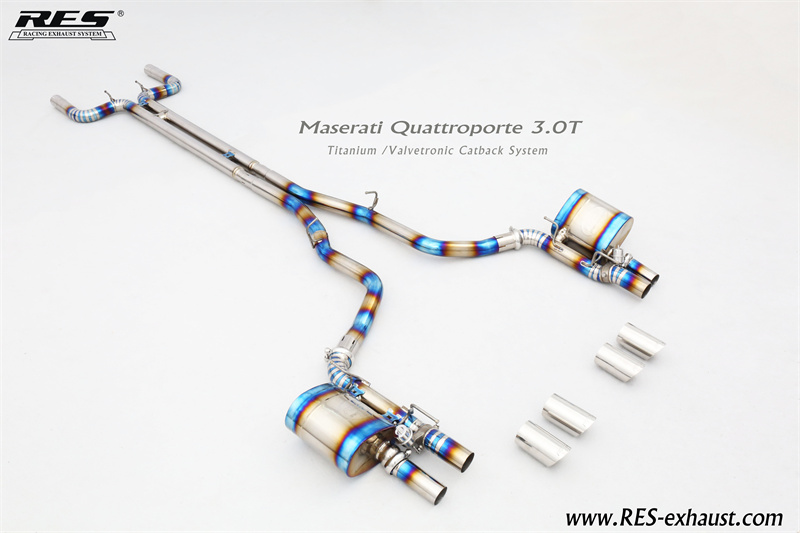 Maserati Quattroporte Titanium /Valvetronic Catback System