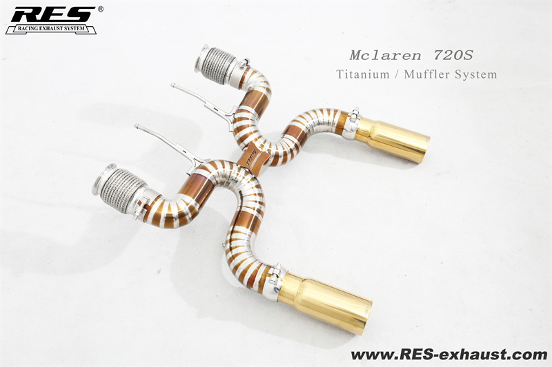 Mclaren 720S Titanium / Muffler System