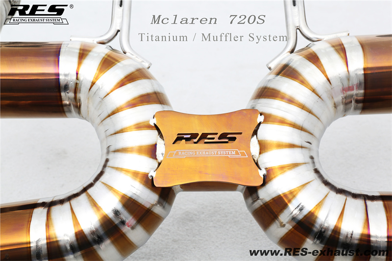 Mclaren 720S Titanium / Muffler System