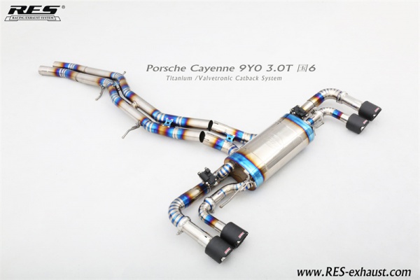 Porsche Cayenne 9Y0 3.0T Titanium /Valvetronic Catback System