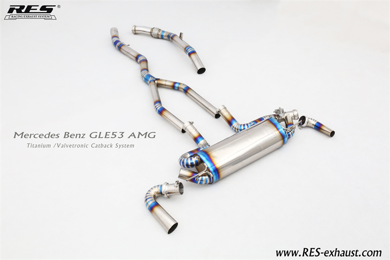 Mercedes Benz GLE53 AMG Titanium /Valvetronic Catback System