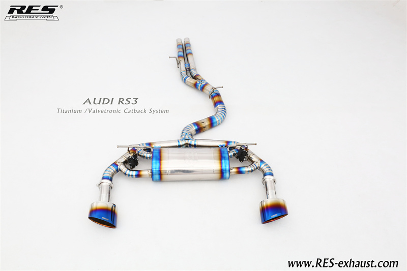 AUDI RS3 Titanium /Valvetronic Catback System