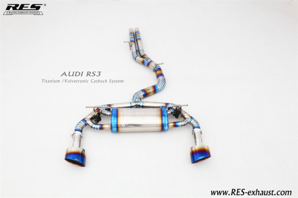 AUDI RS3 Titanium /Valvetronic Catback System