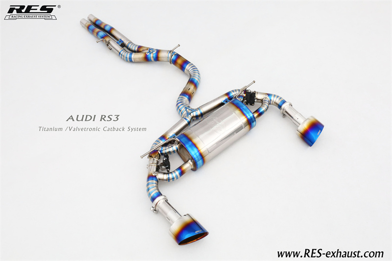 AUDI RS3 Titanium /Valvetronic Catback System