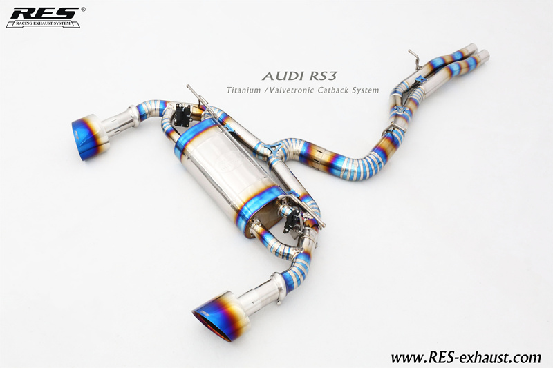 AUDI RS3 Titanium /Valvetronic Catback System