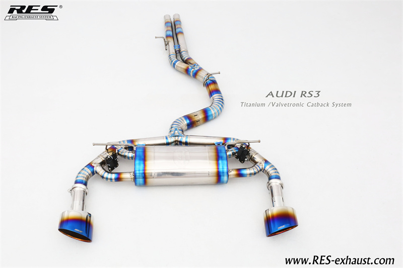 AUDI RS3 Titanium /Valvetronic Catback System