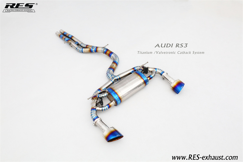 AUDI RS3 Titanium /Valvetronic Catback System