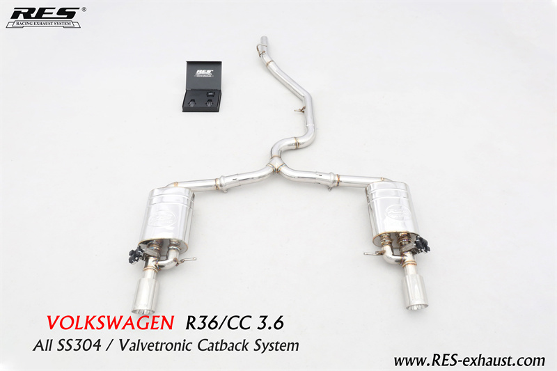 Volkswagen R36/CC 3.6 AII SS304 / ValvetronicCatback System