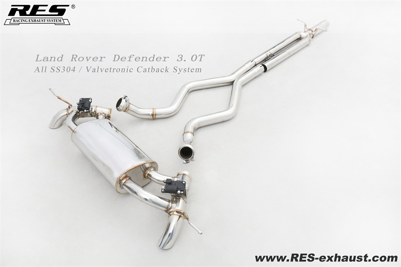 Land Rover Defender 3.0T AlI SS304 / Valvetronic Catback System