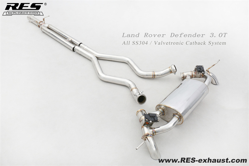 Land Rover Defender 3.0T AlI SS304 / Valvetronic Catback System