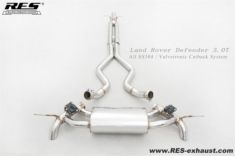 Land Rover Defender 3.0T AlI SS304 / Valvetronic Catback System