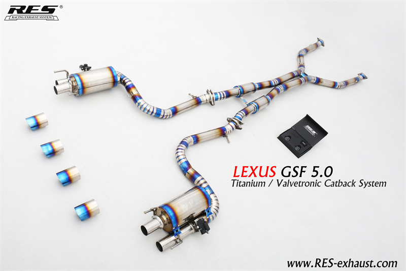 Lexus GSF 5.0 Titanium / Valvetronic Catback System