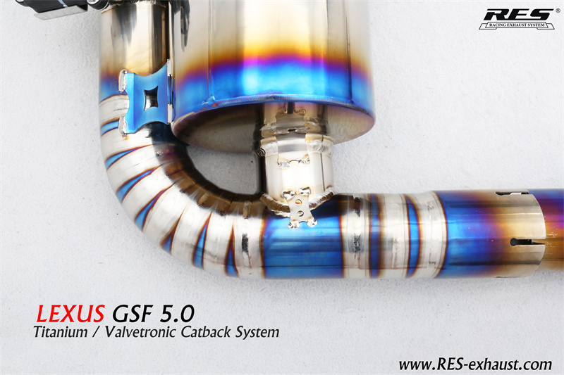 Lexus GSF 5.0 Titanium / Valvetronic Catback System