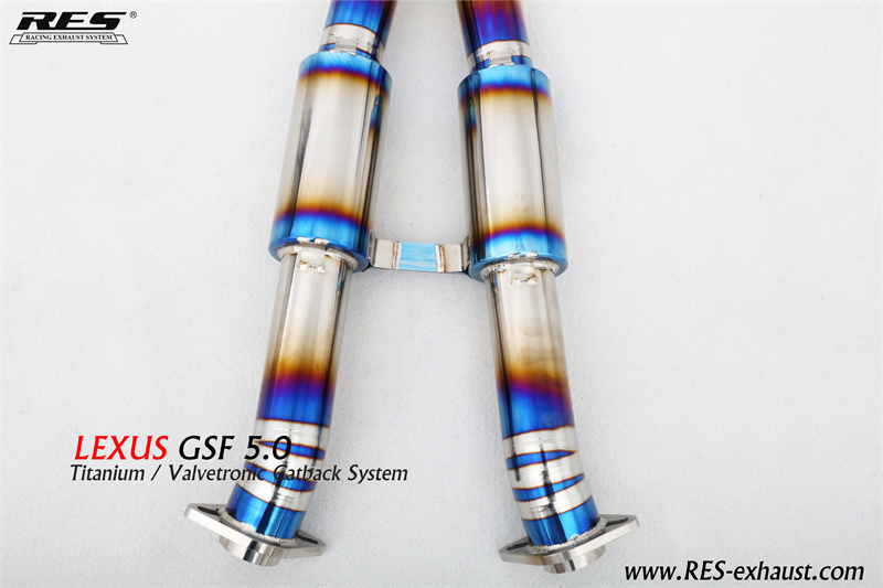 Lexus GSF 5.0 Titanium / Valvetronic Catback System