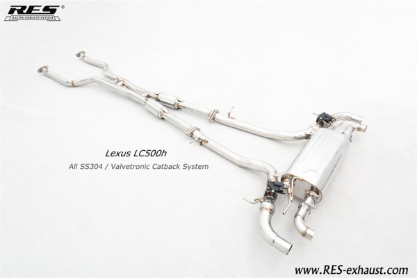Lexus LC500h AIl SS304 / Valvetronic Catback System