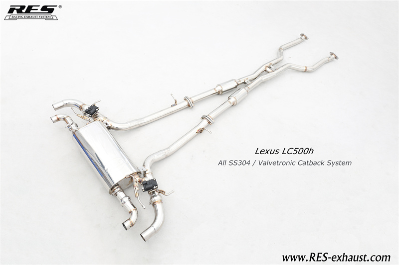 Lexus LC500h AIl SS304 / Valvetronic Catback System
