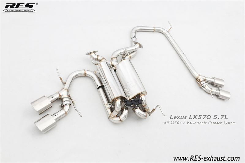 Lexus LX570 5.7L AII SS304 / Valvetronic Catback System
