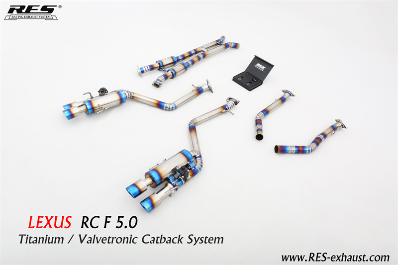 Lexus RCF 5.0 Titanium / Valvetronic Catback System