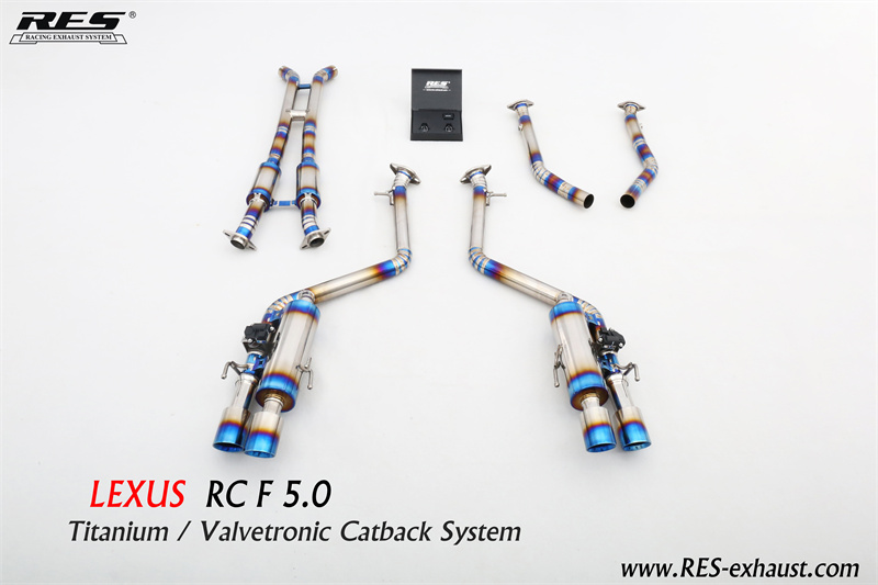Lexus RCF 5.0 Titanium / Valvetronic Catback System