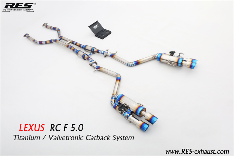 Lexus RCF 5.0 Titanium / Valvetronic Catback System