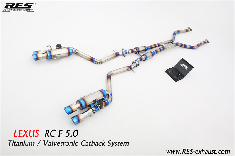 Lexus RCF 5.0 Titanium / Valvetronic Catback System
