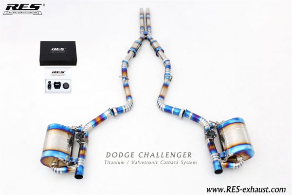 Dodge Challenger Titanium / Valvetronic Catback System