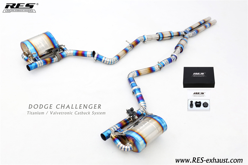 Dodge Challenger Titanium / Valvetronic Catback System