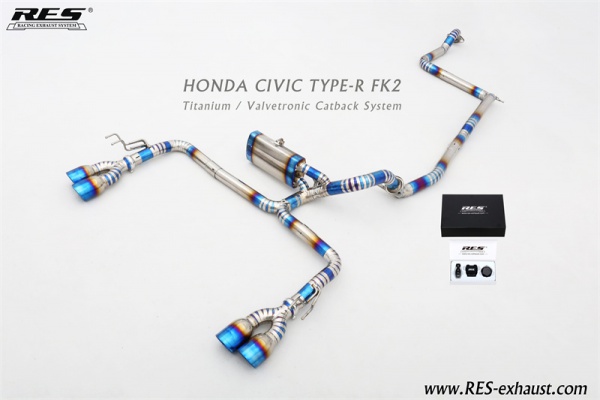 Honda Civic Type-R FK2 Titanium / Valvetronic Catback System