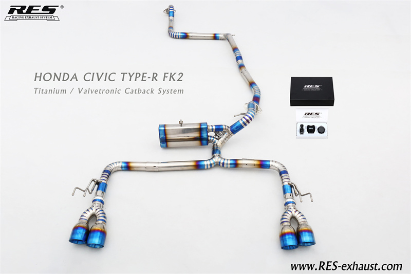 Honda Civic Type-R FK2 Titanium / Valvetronic Catback System