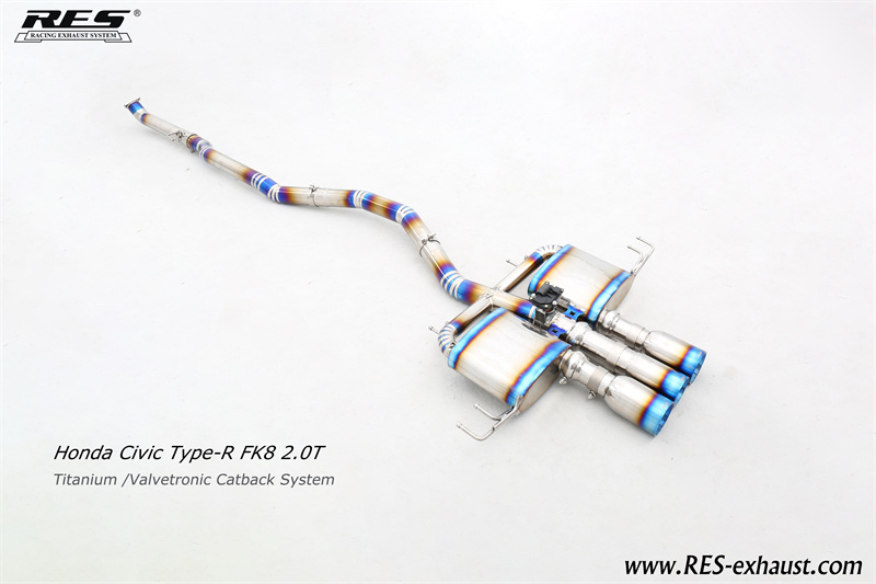 Honda Civic Type-R FK8 Titanium /Valvetronic Catback System