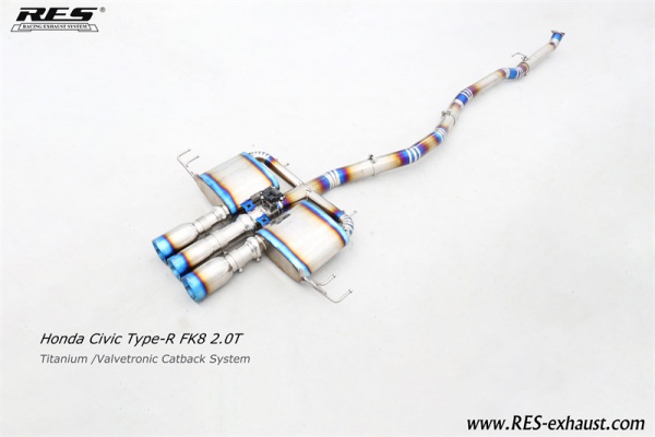 Honda Civic Type-R FK8 Titanium /Valvetronic Catback System