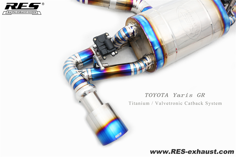 Toyota GR Yaris Titanium / Valvetronic Catback System