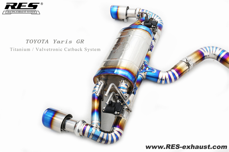 Toyota GR Yaris Titanium / Valvetronic Catback System