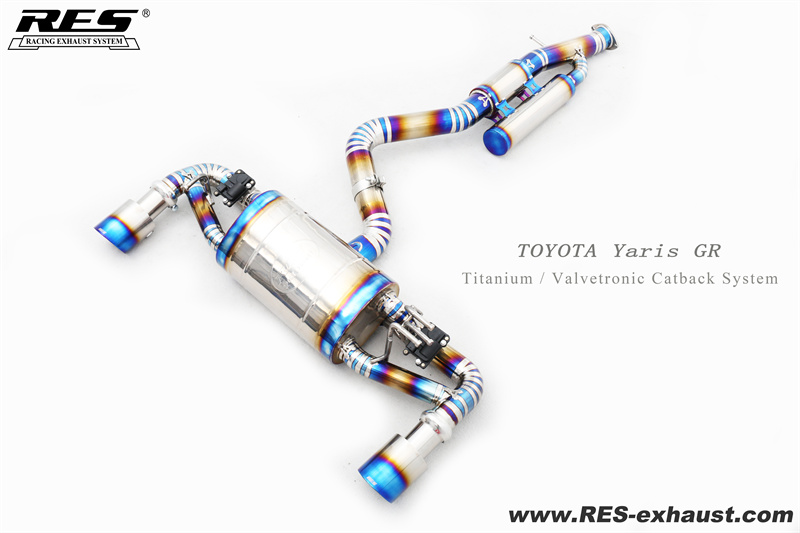 Toyota GR Yaris Titanium / Valvetronic Catback System