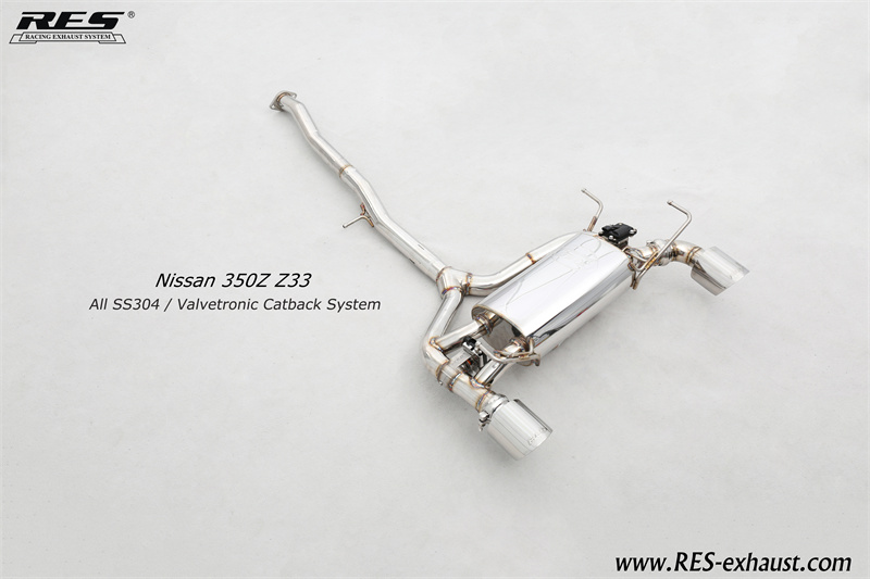 Nissan 350Z All SS304 / Valvetronic Catback System