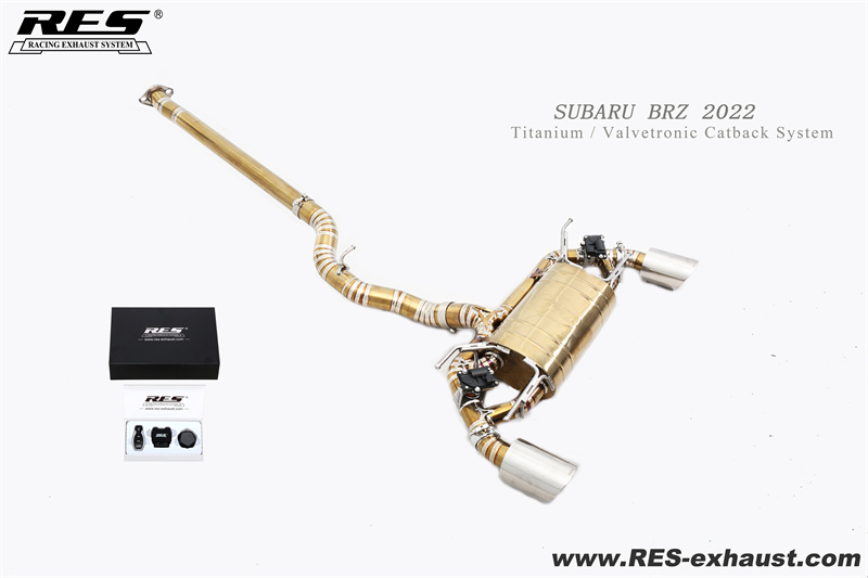 Subaru BRZ 2022 Titanium / Valvetronic Catback System