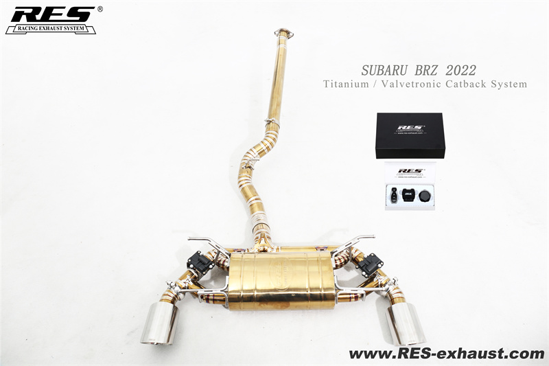 Subaru BRZ 2022 Titanium / Valvetronic Catback System