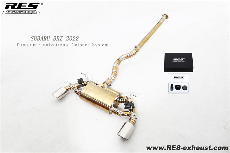 Subaru BRZ 2022 Titanium / Valvetronic Catback System
