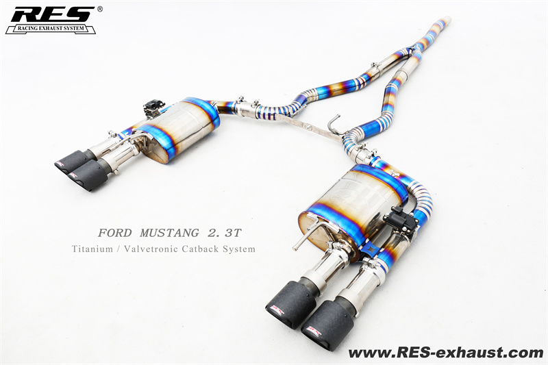 Ford Mustang 2.3T Titanium / Valvetronic Catback System