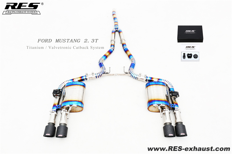 Ford Mustang 2.3T Titanium / Valvetronic Catback System