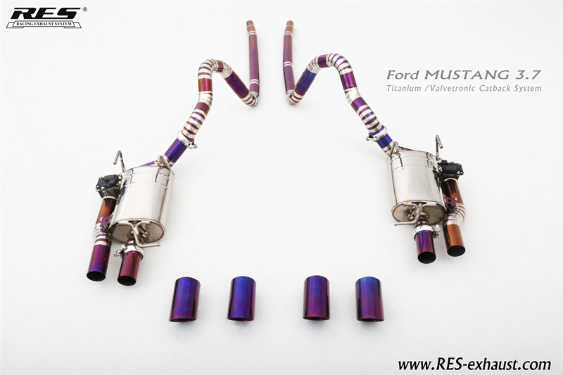 Ford Mustang 3.7L Titanlum / Valvetronic Catback System